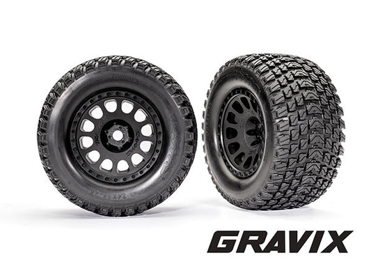 Traxxas 7872 T&W Xrt Race Blk Whl Grvx Tire