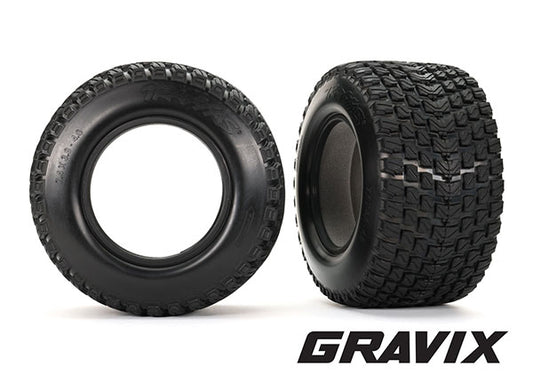 Traxxas 7873 Tires, Gravix (L&R)