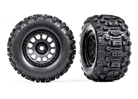 Traxxas 7876 T&W Xrt Rc Blk Whl Sldhmr Tire