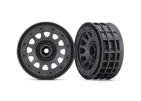 Traxxas 8171A Wheels Mthd 105 Chrcl Gry 2.2