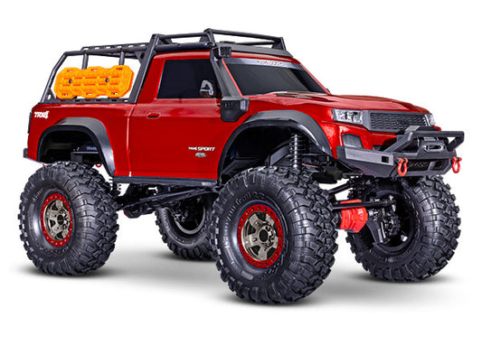 Traxxas 82044-4-Red Trx-4 Sport High Trail Edition