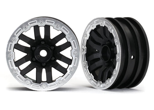 Traxxas 8271X Wheels Trx-4 Stn Bdlk 1.9