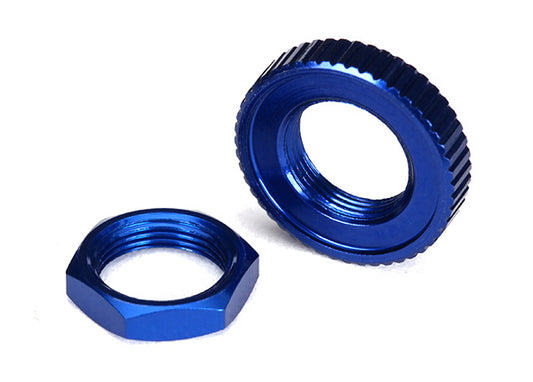 Traxxas 8345 Servo Saver Nuts Aluminum Blue