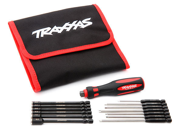 Traxxas 8710 Speed Bit Master Set, Hex & Nut Driver, 13Pc