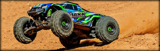 Traxxas 89086-4-Grn Maxx With Widemaxx