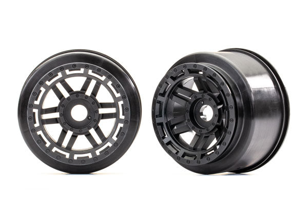 Traxxas 8971 Wheels (Black) (2)