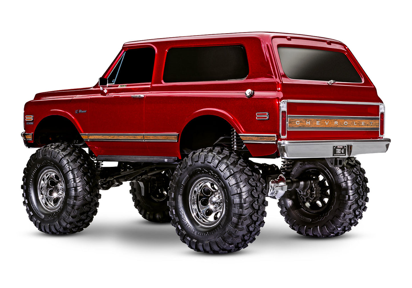 Traxxas 92086-4-Red Trx-4 High Trail 72 Blazer