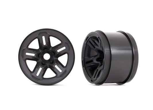 Traxxas 9671 Wheels 3.8" Black