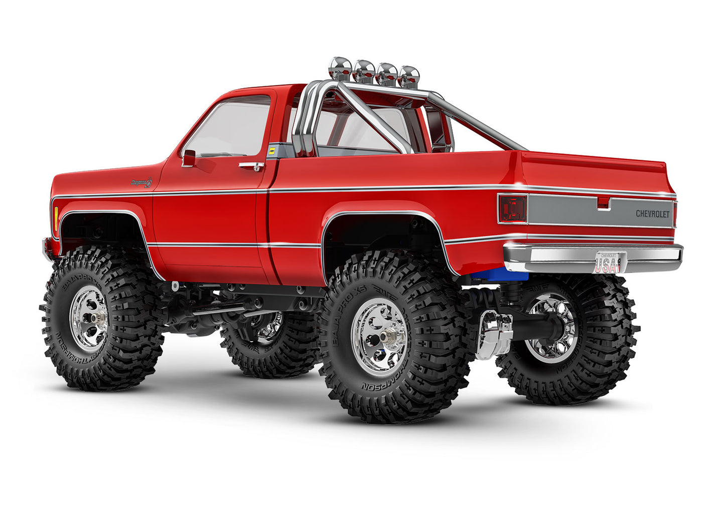 Traxxas 97064-1-Red 1/18 Trx-4M High Trail 79 K10 Truck