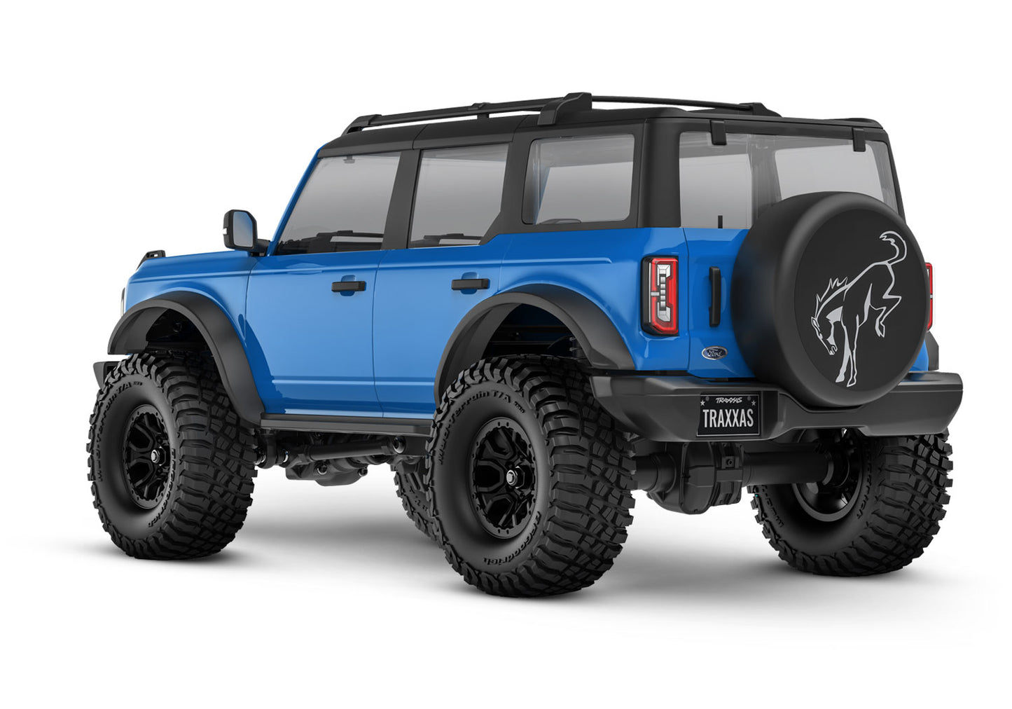 Traxxas 97074-1-Blue 1/18 Scale Bronco