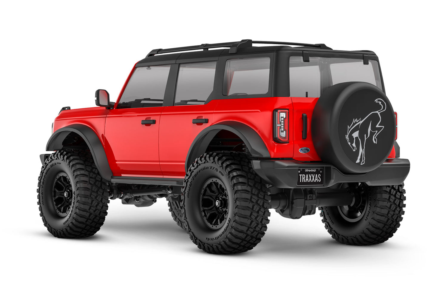 Traxxas 97074-1-Red 1/18 Scale Bronco