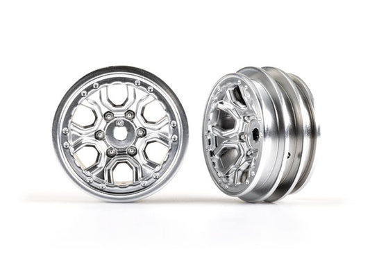 Traxxas 9770-Satin Wheels Satin Chrm 1.0 (2)