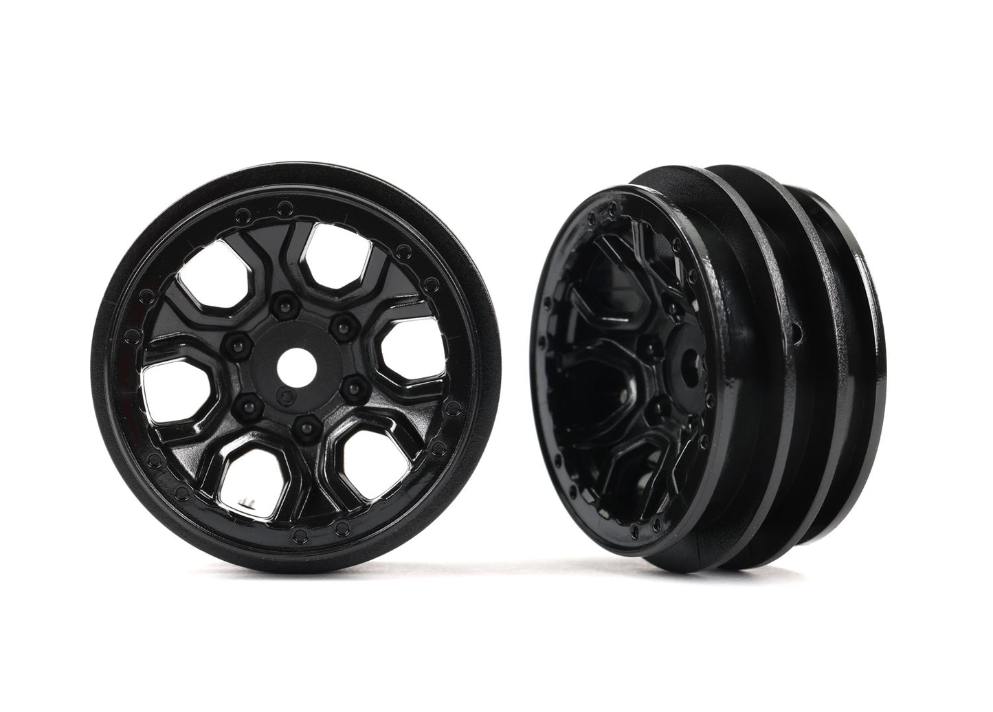 Traxxas 9770 Wheels Black 1.0 (2)