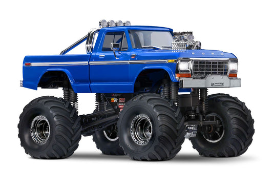 TRAXXAS 98044-1-BLUE TRX-4MT Ford F-150 Monster Truck BLUE