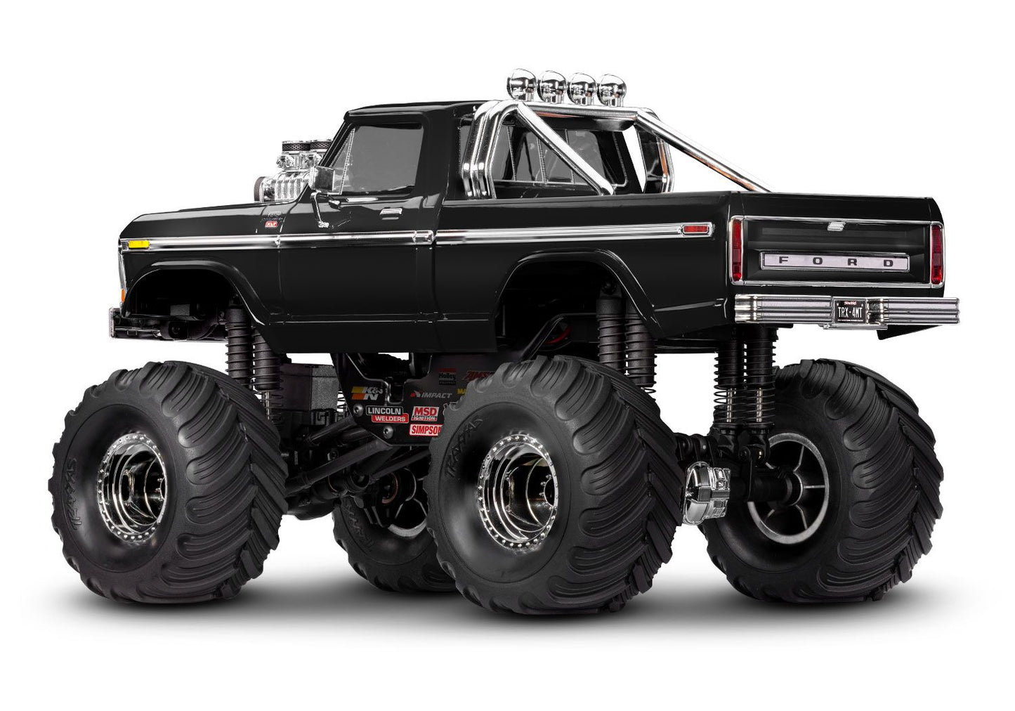 TRAXXAS 98044-1-BLK TRX-4MT Ford F-150 Monster Truck BLACK