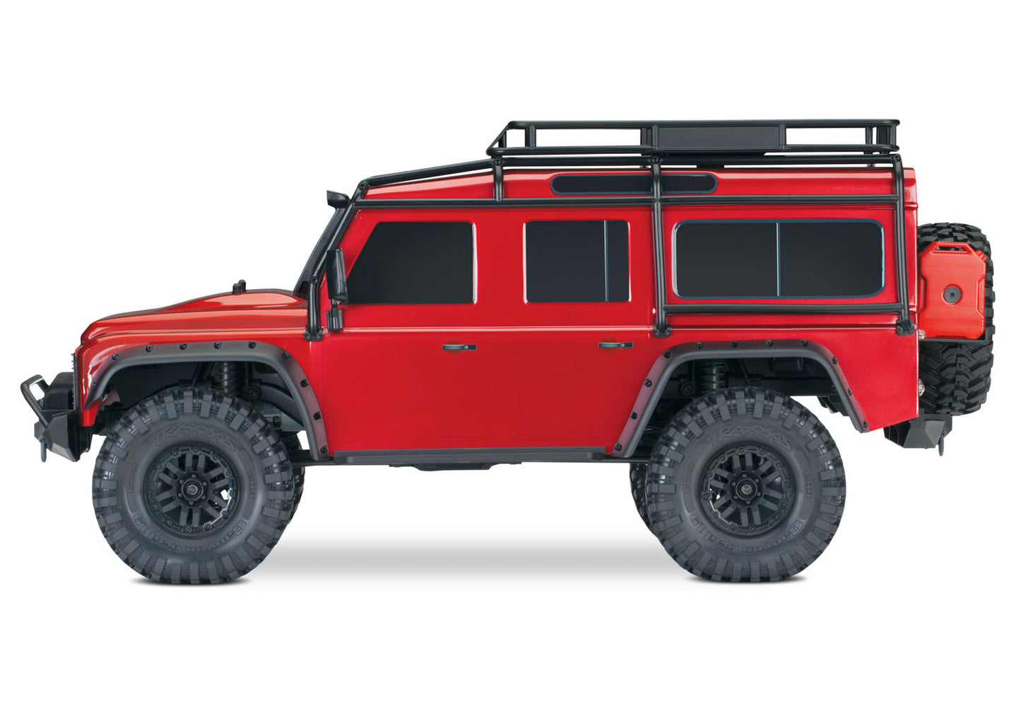 Traxxas 82056-4-Red Trx-4 Land Rover Defender